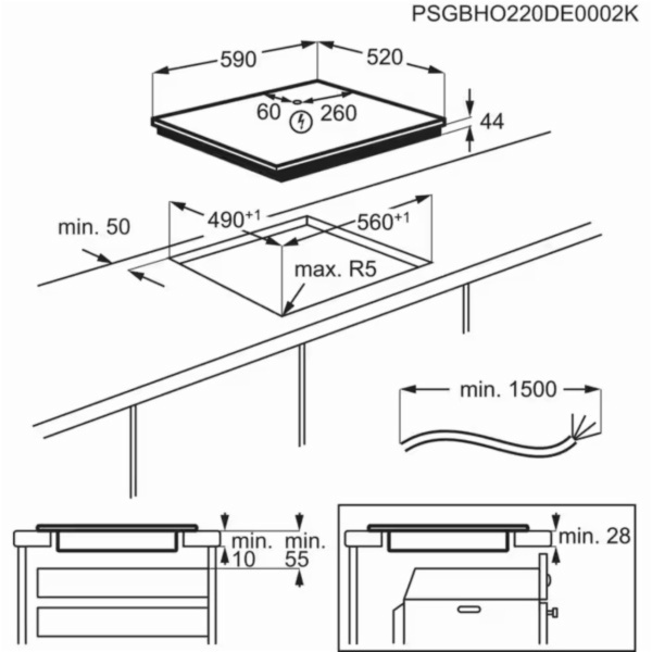 INDUCCION AEG TN63IP00FB