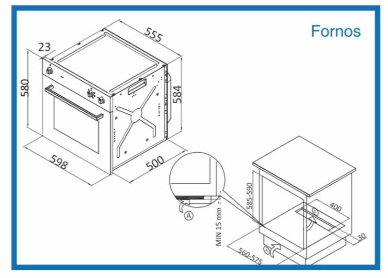 HORNO MEIRELES MF 6606 N