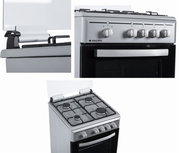 COCINA GAS ASPES AKG4501X