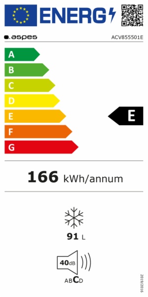 CONGELADOR ASPES ACV855501E