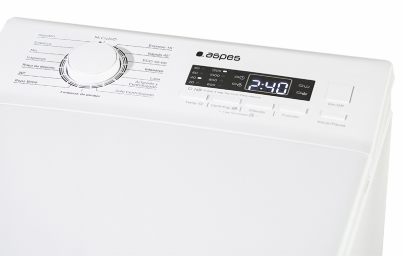 LAVADORA ASPES ALCS8301AI
