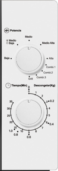 MICROONDAS ASPES AMW120BEG