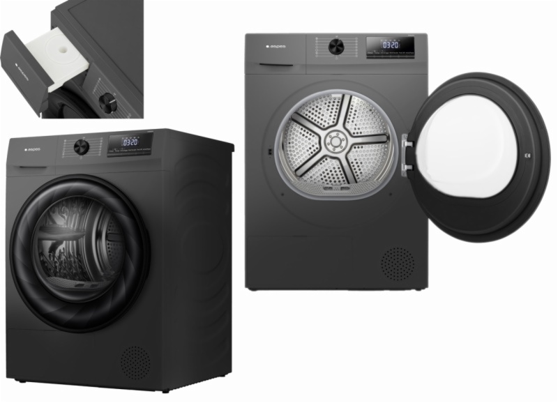 SECADORA CONDENSACION ASPES ASB800DDX