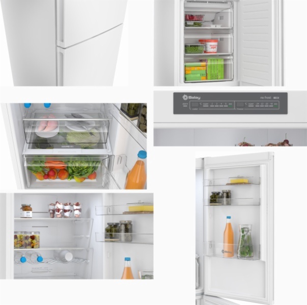 COMBI. NO FROST BALAY 3KFD553WI