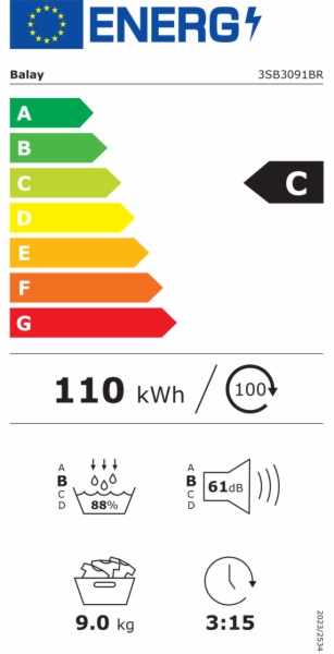 SECADORA CONDEN BALAY 3SB3091BR