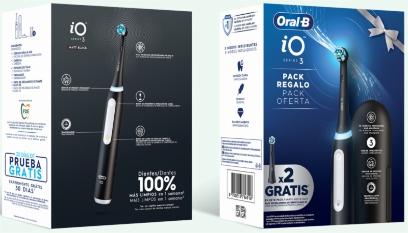 DENTAL BRAUN-ORALB IO3NEG.+FUNDA+2ULT.C