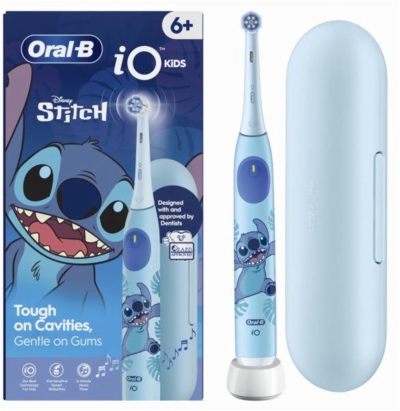 CEPILLO DENTAL BRAUN IO2 JUNIOR STITCH+ES