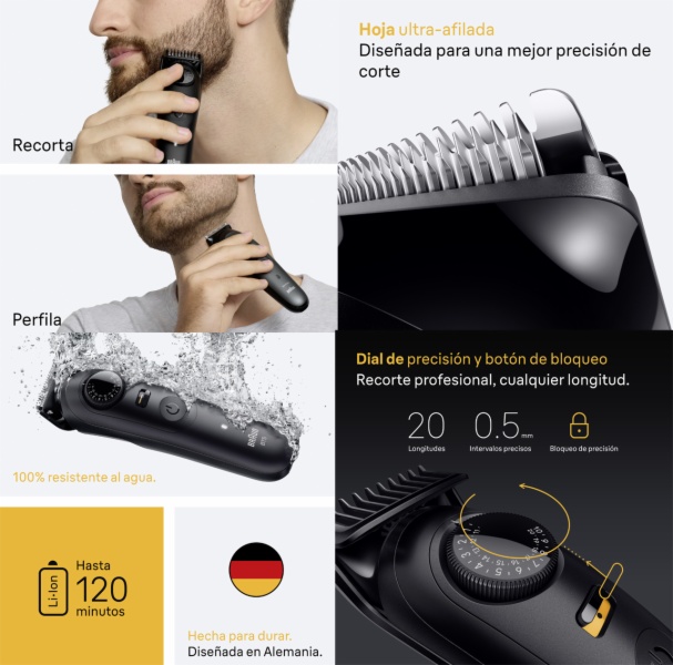 BARBERO ELECT. BRAUN BT5500 SERIE 5