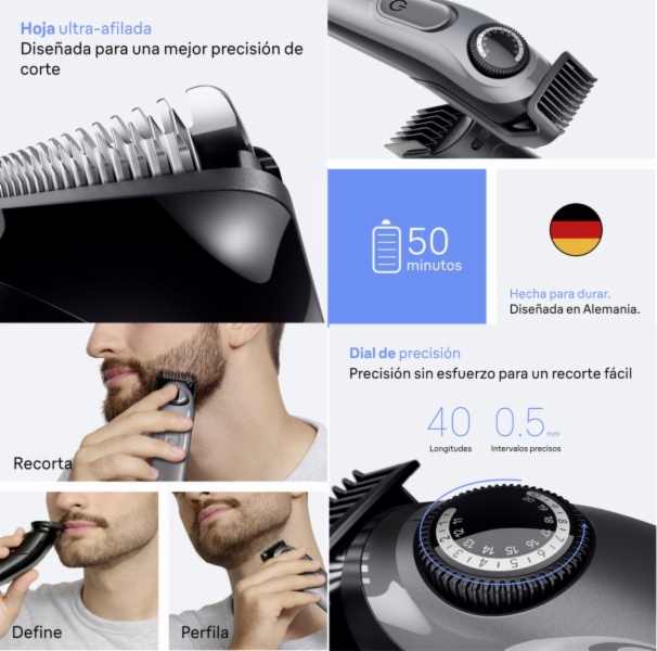 BARBERO ELECT. BRAUN BT3560 SERIE 3