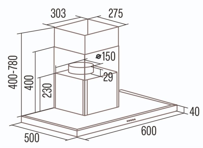 CAMPANA CATA S PRO 6000 X