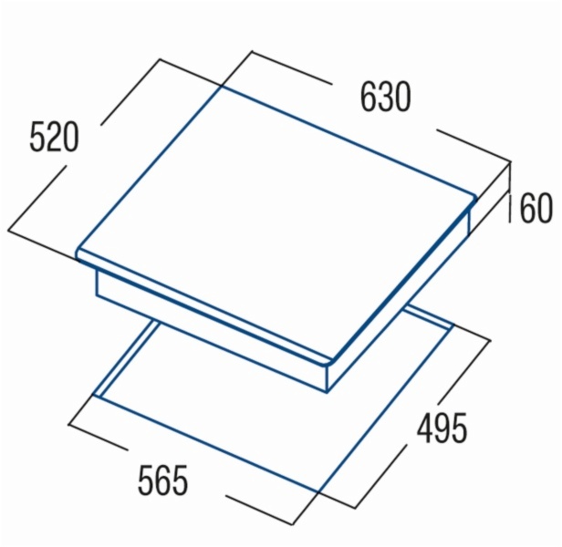 INDUCCION CATA INSB-6532 BK /A