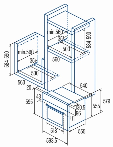 HORNO CATA MDS 8108 MB