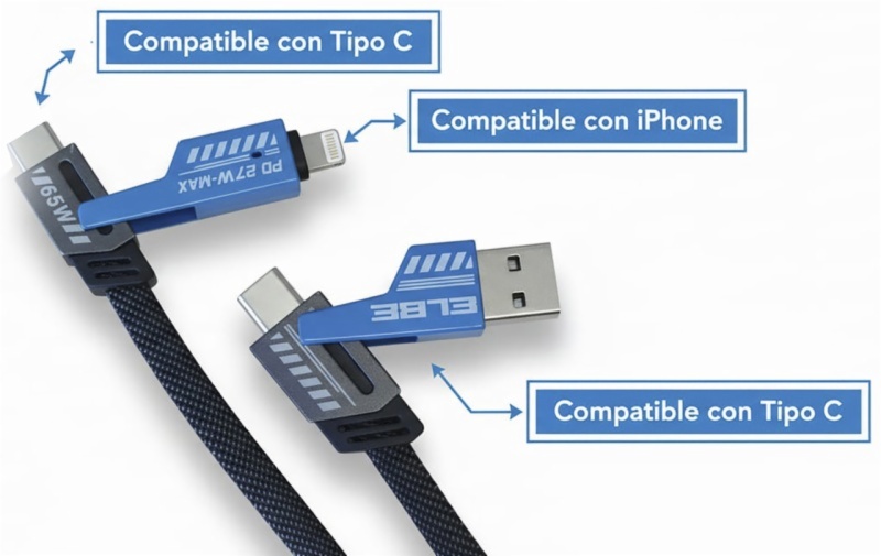 CONECTOR ELBE CA-1502-MULTI USB/LI