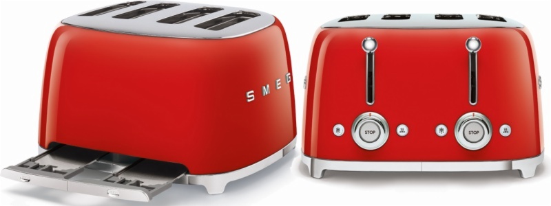 TOSTADOR SMEG TSF03RDEU