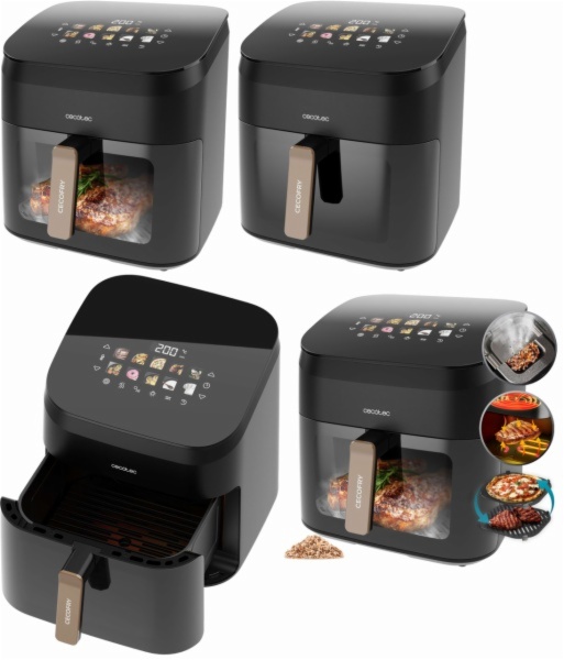 FREIDORA AIRE CECOTEC CEC&GRILLSMOKIN8500