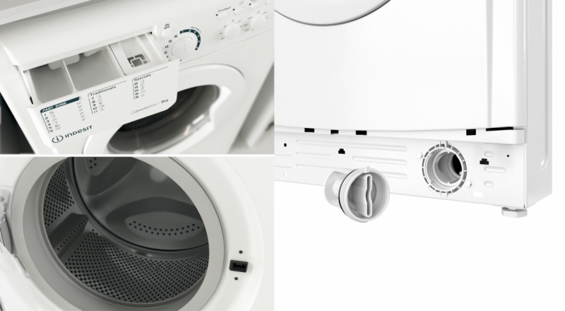 LAVADORA INDESIT EWC 81483 W EU N