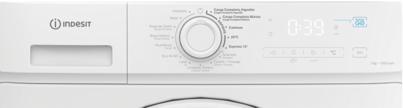 LAVADORA INDESIT IMA 752 MY TIME SPT