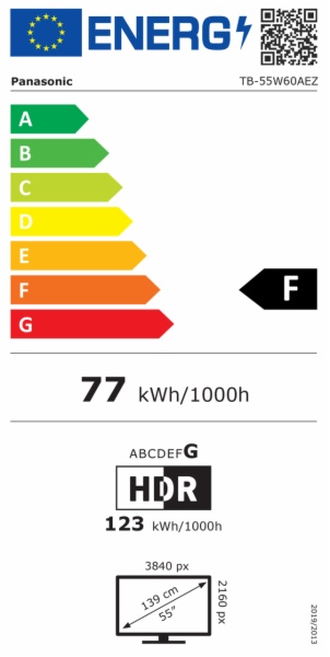 TELEVISOR LED PANASONIC TB-55W60AEZ