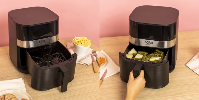 FREIDORA AIRE SOLAC FA1401 LEVIT.GOURMET