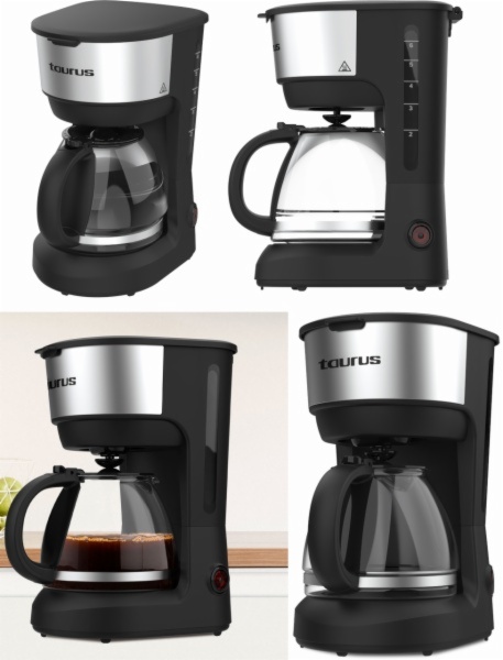 CAFETERA GOTEO TAURUS VERONA 6 INOX