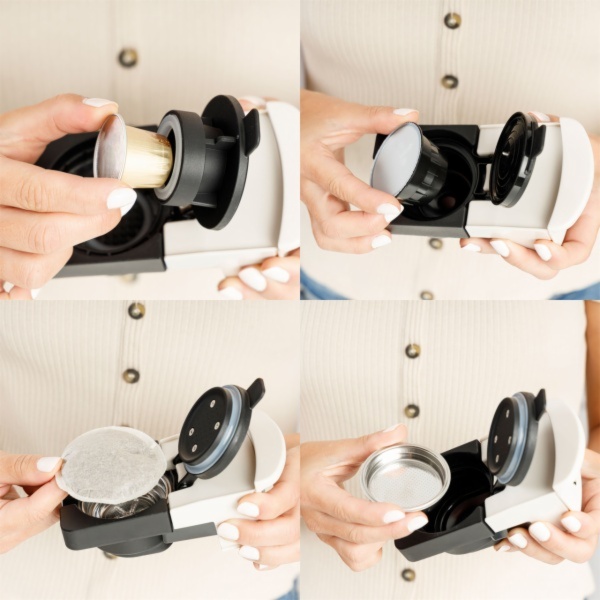 CAFETERA EXPRESS TAURUS MOKABARI CREAM CAPSU