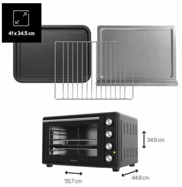 HORNO SOBREMESA TAURUS HORIZON 45