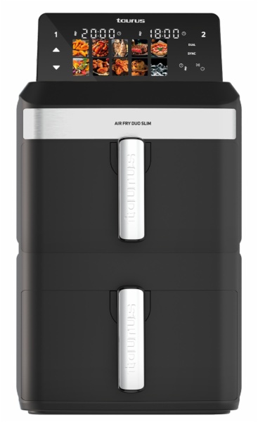 FREIDORA AIRE TAURUS AIR FRY DUO SLIM