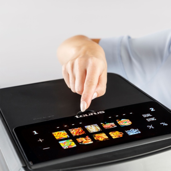 FREIDORA AIRE TAURUS AIR FRY DUO SLIM