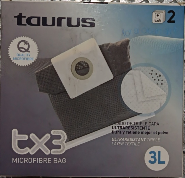 BOLSA ASPIRADOR TAURUS HOMELAND POCKET(2UD)