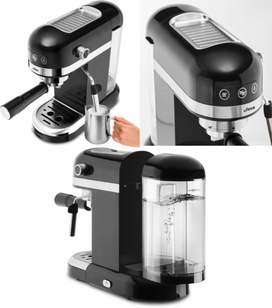 CAFETERA EXPRESS UFESA PALERMO NEGRA