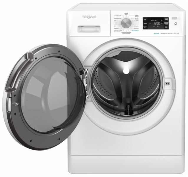 LAVADORA SECADORA WHIRLPOOL FFWDB 864349 WV SPT