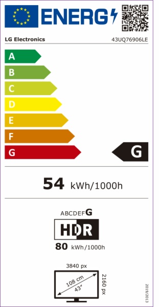 TELEVISOR LED LG 43UQ76906LE