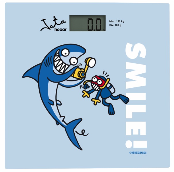 BASCULA BAÑO JATA 295K SMILE KUKUXUMUS