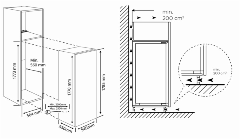 CONGELADOR TEKA RSF 73385 FI
