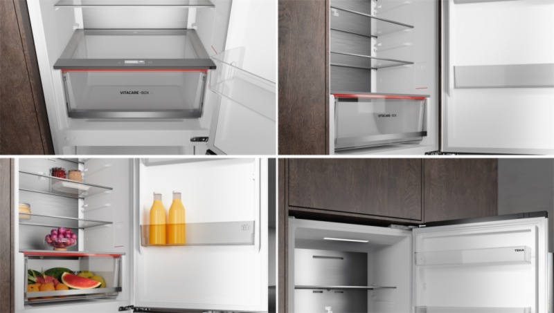 FRIGORIFICO COMBI TEKA RBF 84695 SLN WH