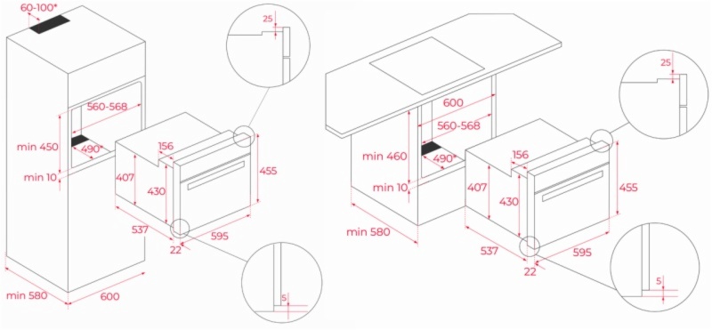 HORNO TEKA HBC 5350 INOX