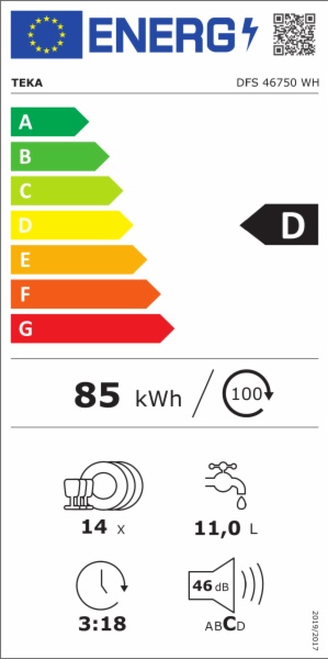 LAVAVAJILLAS TEKA DFS 46750 INOX