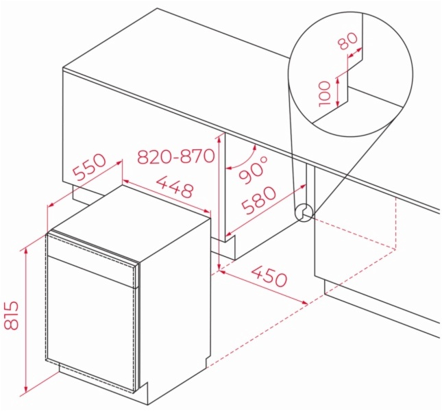 LAVAVAJILLAS TEKA DFI 74860