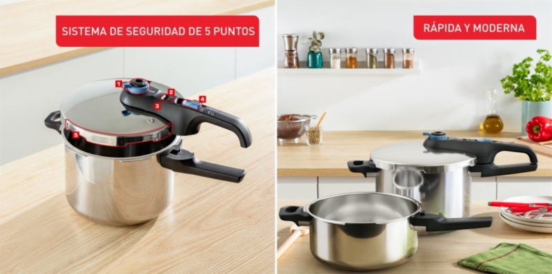 OLLA PRESION TEFAL P2580701 SEC.TREN.AZ