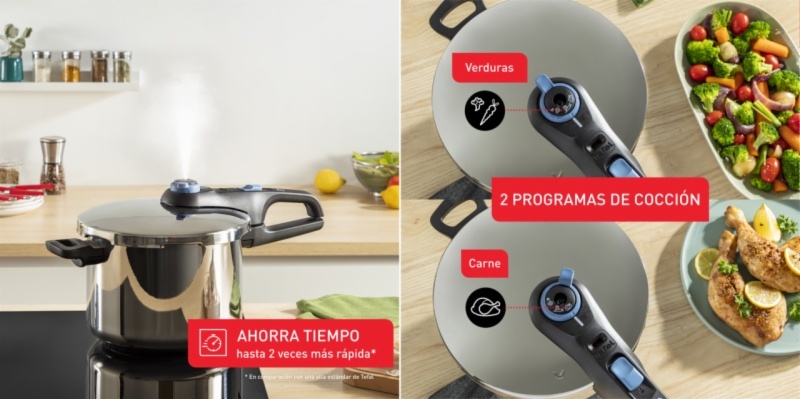 OLLA PRESION TEFAL P2580701 SEC.TREN.AZ