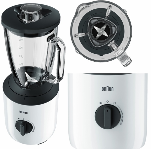 BATIDORA VASO BRAUN JB3150WH