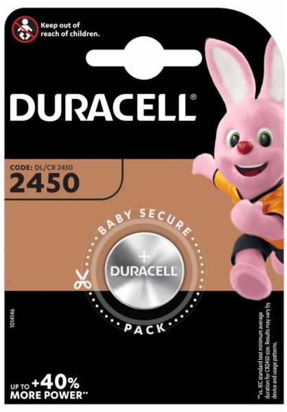 PILAS DURACELL DL 2450 LITIO