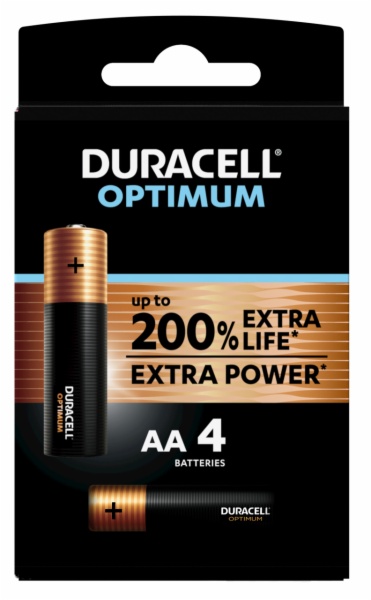 PILAS DURACELL AA LR06 K4 OPTIMUM