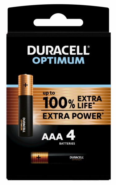 PILAS DURACELL AAA LR03 K4 OPTIMUM