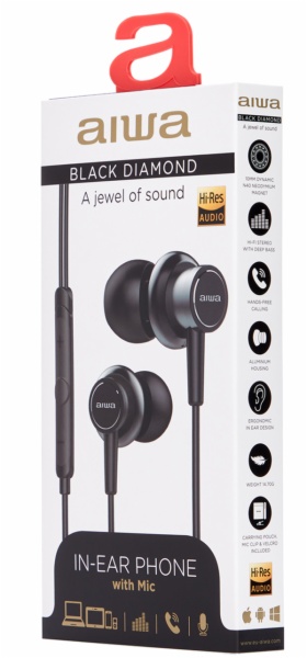 AURICULARES AIWA ESTM-500BK