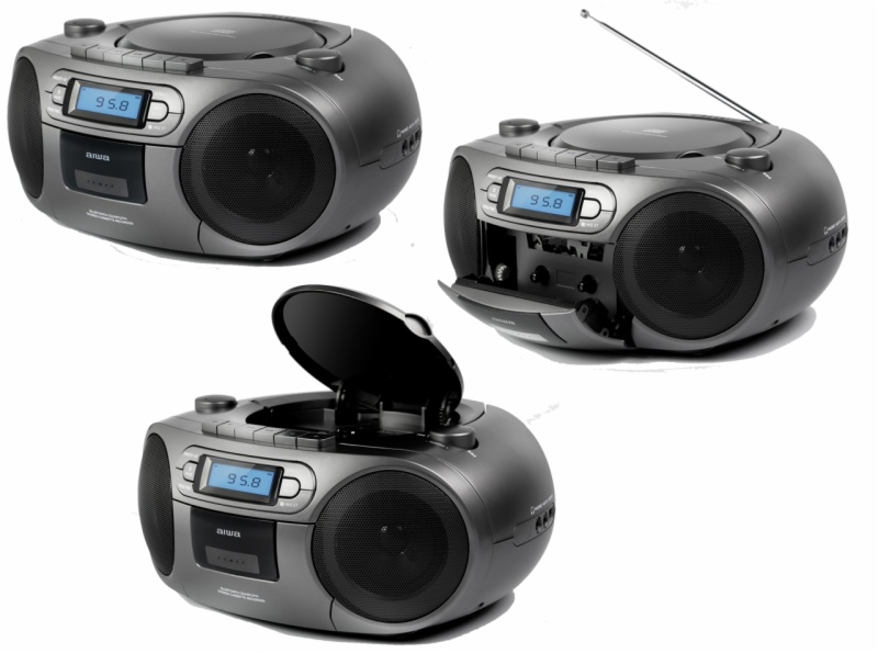 R-CASSETTE AIWA BBTC-550BK