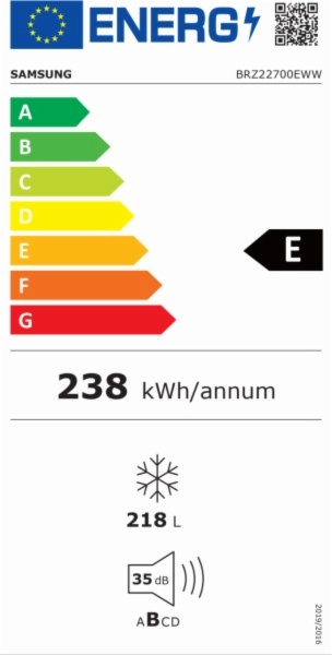CONGELAD. VERT. SAMSUNG G.B. BRZ22700EWW/EF