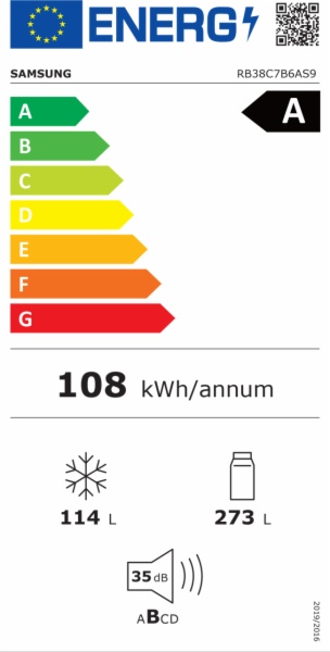 FRIGORIFICO COMBI SAMSUNG RB38C7B6AS9/EF