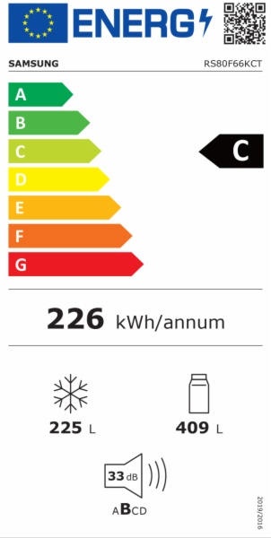 FRIGO.AMERICANO SAMSUNG RS80F66KCTEF