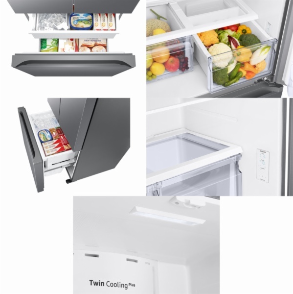 COMBI AMERICANO NO FROST  SAMSUNG RF50C530ES9/EF